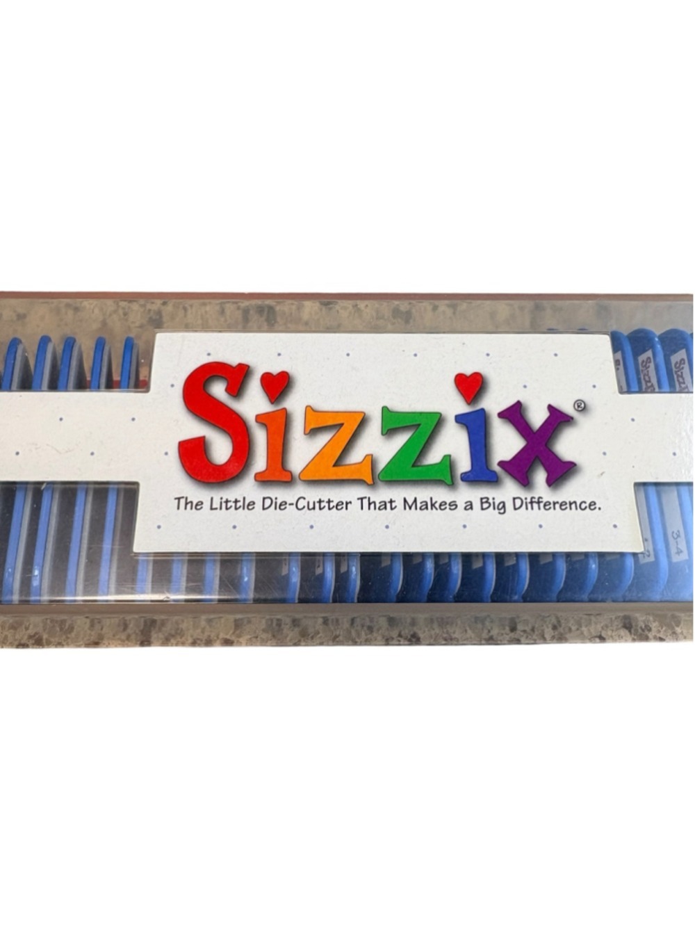Sizzix Sizzlits Alphabet & Number Die Set